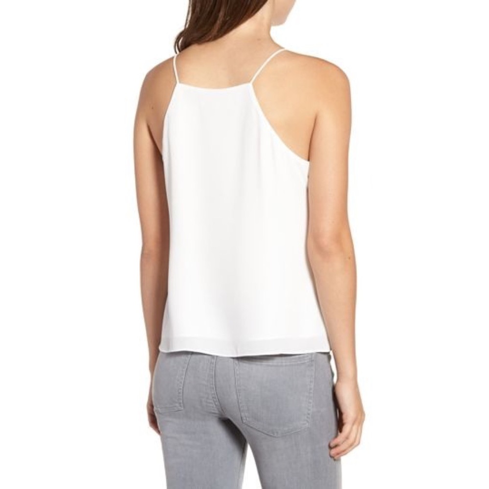 Wayf Posie Strappy V-neck Lace Ivory Camisole L XL - Picture 5 of 7